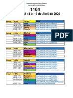 Horario Media Virtual 1104