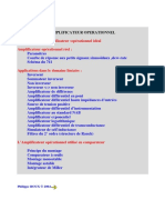 Amplificateur Opérationnel PDF