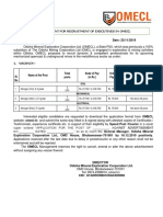 Sl. No Name of The Post Total Posts Scale of Pay (In RS.) Initial Basic Pay (In RS.) Age As On 31.10.2019