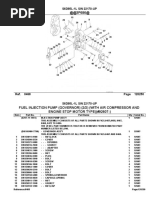 FUEL INJECTION PUMP GOVERNOR - pdf7 | PDF | Screw | Engines