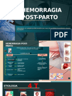 Hemorragia post-parto: clasificación, factores de riesgo y manejo