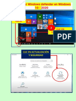 Desactivar Windows defender en Windows 10