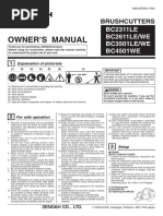 Owner'S Manual: BC2311LE BC2611LE/WE BC3501LE/WE BC4501WE