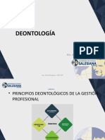 DEONTOLOGÍA - Cap III