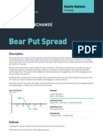 Bear Put Spread: Montréal Exchange