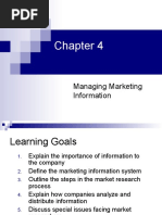 CH04 - Managing Marketing Information