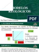 Modelos Reológicos: Ing. Roger Condori Lizarraga