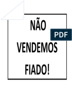 Não Vendemos Fiado