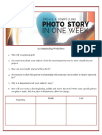 Photo Story Freebie--Accompanying Workbook