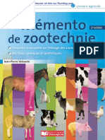 Mémento Zootechnie: L'essentiel À Connaître Sur L'élevage Des Animaux de Rente Des Fiches Pratiques Et Synthétiques