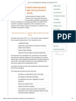 Labor Force Participation Rate_ application and calculation in Excel