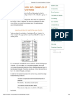 Subtotals in Excel With Examples of Functions