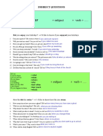 Indirect questions guide