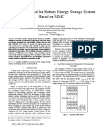 A Control Method For Battery Energy Storage System Based On MMC