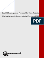 Covid-19 Analysis On Personal Services Robotics Market