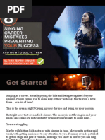 7 Singing Tips | PDF | Singing | Human Voice