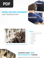 Web Development: Part Time Bootcamp