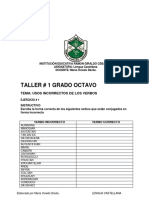 Taller # 1 Español PDF