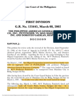 First Division G.R. No. 135645, March 08, 2002: Supreme Court of The Philippines