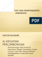 Faktor-Faktor Yang Mempengaruhi Urbanisasi (BBB)