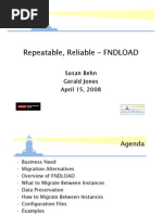 Repeatable, Reliable - FNDLOAD: Susan Behn Gerald Jones April 15, 2008