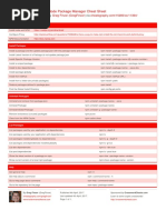 Node Package Manager Cheat Sheet: by Via