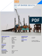 Jack Up Barge GD-274 Specifications