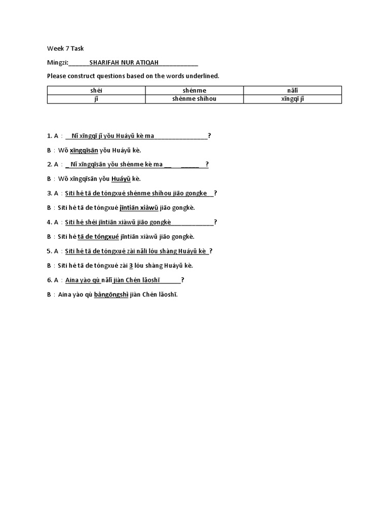 Week 7 Task Sha PDF | PDF