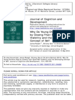 Journal of Cognition and Development: To Cite This Article: James Russell, Brioney Gee & Christina Bullard (2012) : Why Do