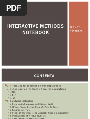 interactive notebook