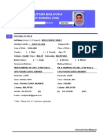 Biodata Form