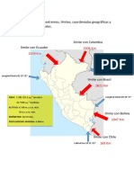 Ubicación y características geográficas del Perú