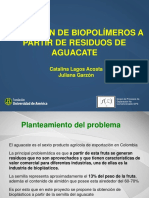 Obtenciã N de Biopolã Meros A Partir de Residuos de Aguacate