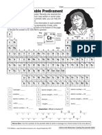 Science Worksheet Periodic Table
