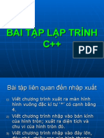 Bài Tập Lập Trình C++