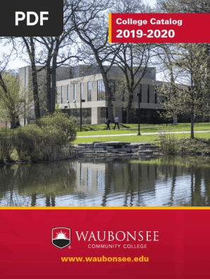 Waubonsee Catalog 2019 2020 Academic Term Academic Degree