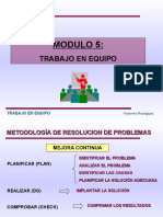 Modulo 5-Trabajo en Equipo - Solución de Problemas