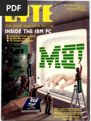 1983 11 BYTE 08-11 Inside The IBM PC | PDF | Ibm Pc