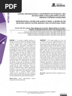 cultura organizacional e adoecimento