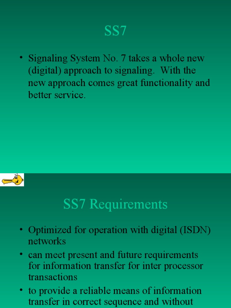 SS7 Signaling System Overview | PDF | Computers | Technology & Engineering