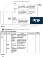 Planificación Semanal Educ. Fisica