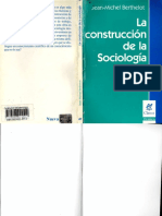 Berthelot La construccion de la sociologia..pdf
