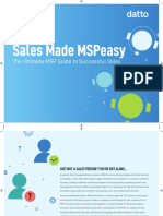 Sales Made Mspeasy: The Ultimate MSP Guide To Successful Sales