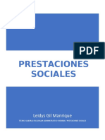 Ensayo - Prestaciones Sociales