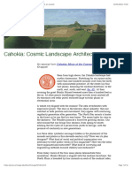 Cahokia: Cosmic Landscape Architecture: An Excerpt From by Sally A. Kitt Chappell