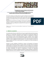 La Introducción de Competencias en Los Centros de Formación de Personas Adultas