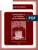 Aquino, Tomás - Comentario a la Política de Aristóteles.pdf