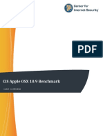 CIS Apple OSX 10.9 Benchmark v1.3.0 PDF