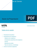 Sesion01 - Presentación Analitica Avanzada de Clientes PDF
