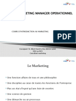 Cours Dintroduction Au Marketing